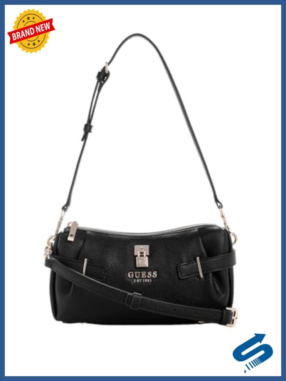 Mini Top Zip Satchel with Detachable Shoulder Strap